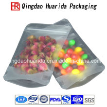 Aluminium Foil Plastic Ziplock Candy Sacs en plastique Food Bag